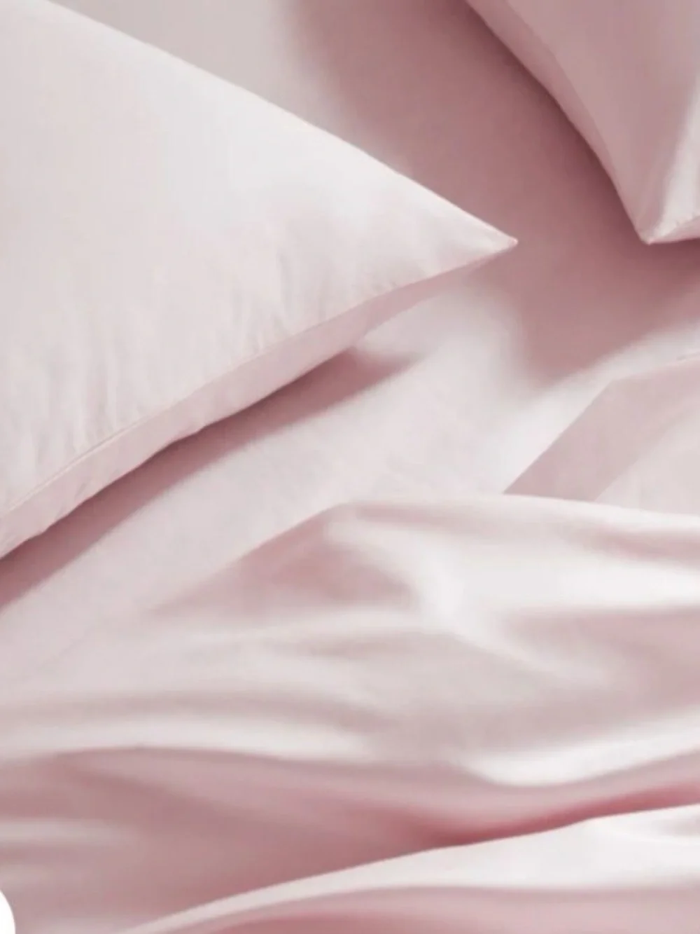 Brooklinen Cotton Duvet Cover in Rose Quartz